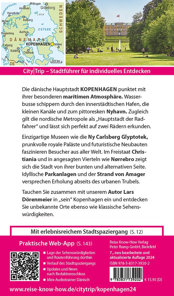 Rückseitencover Reise Know-How CityTrip Kopenhagen
