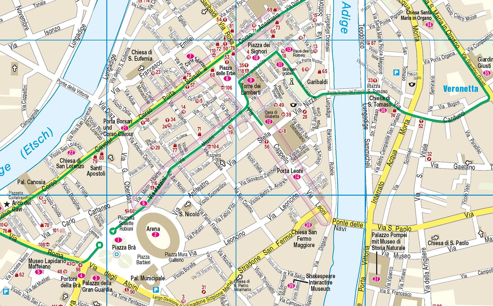 Beispielinhalt (Bild) Reise Know-How CityTrip Verona