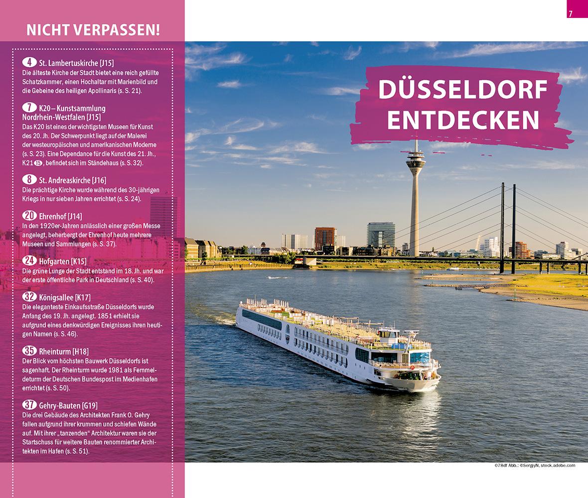 Beispielinhalt (Bild) Reise Know-How CityTrip Düsseldorf