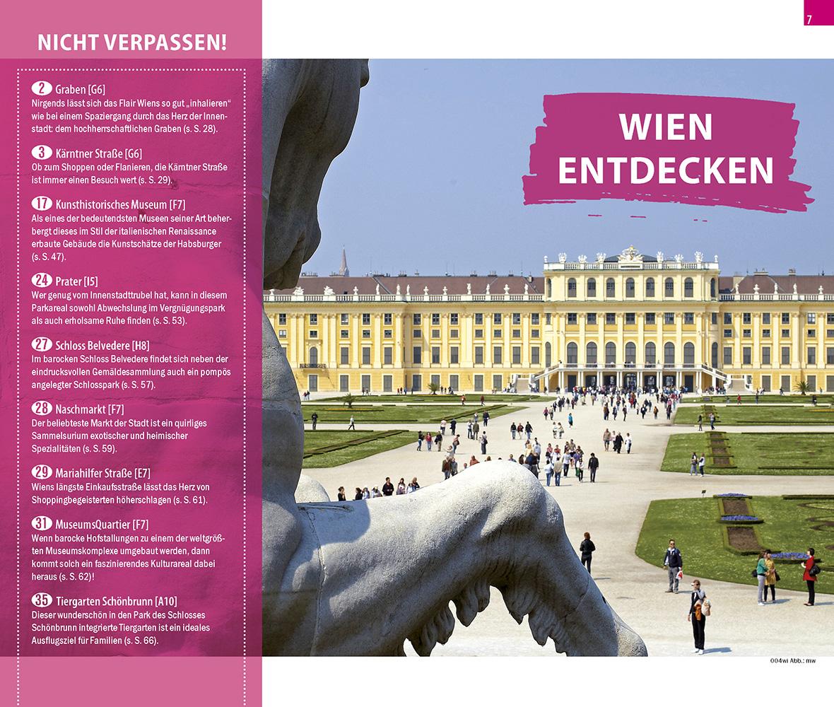 Beispielinhalt (Bild) Reise Know-How CityTrip Wien