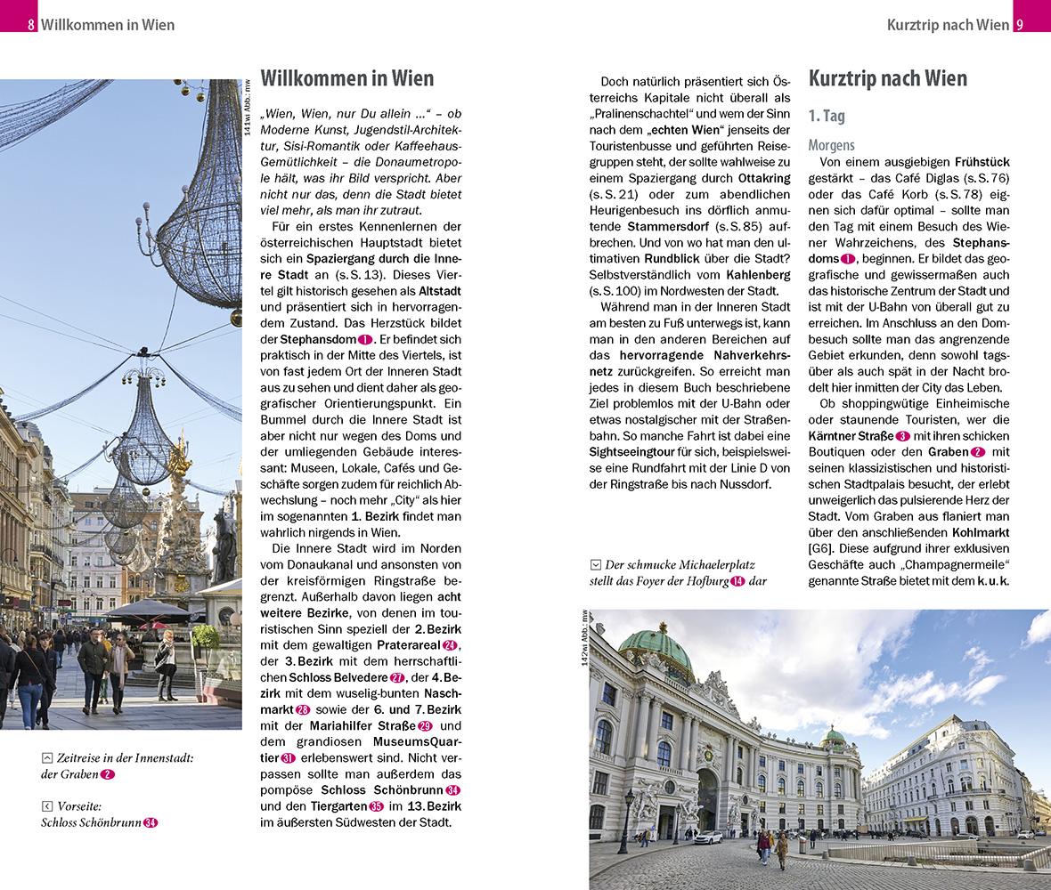 Beispielinhalt (Bild) Reise Know-How CityTrip Wien