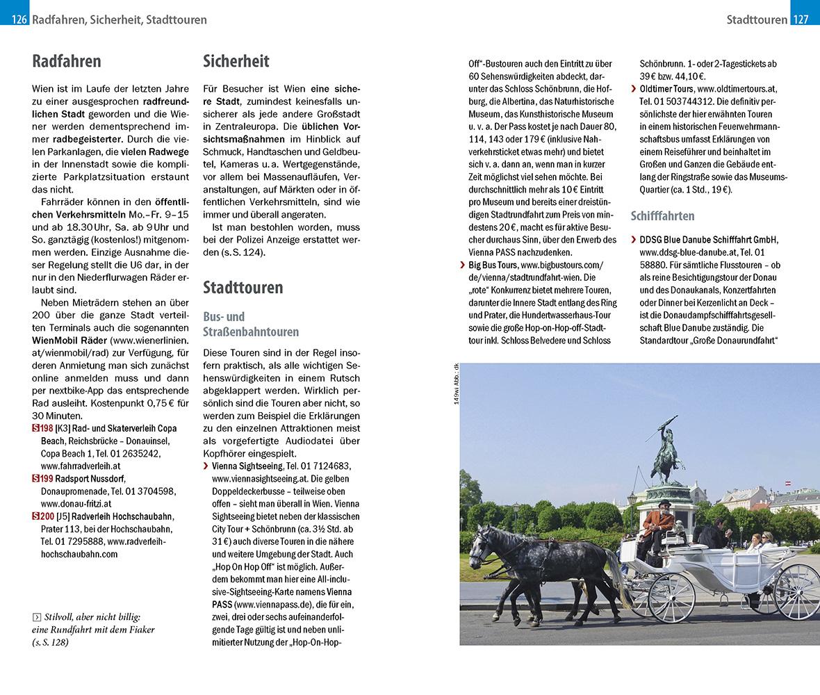Beispielinhalt (Bild) Reise Know-How CityTrip Wien