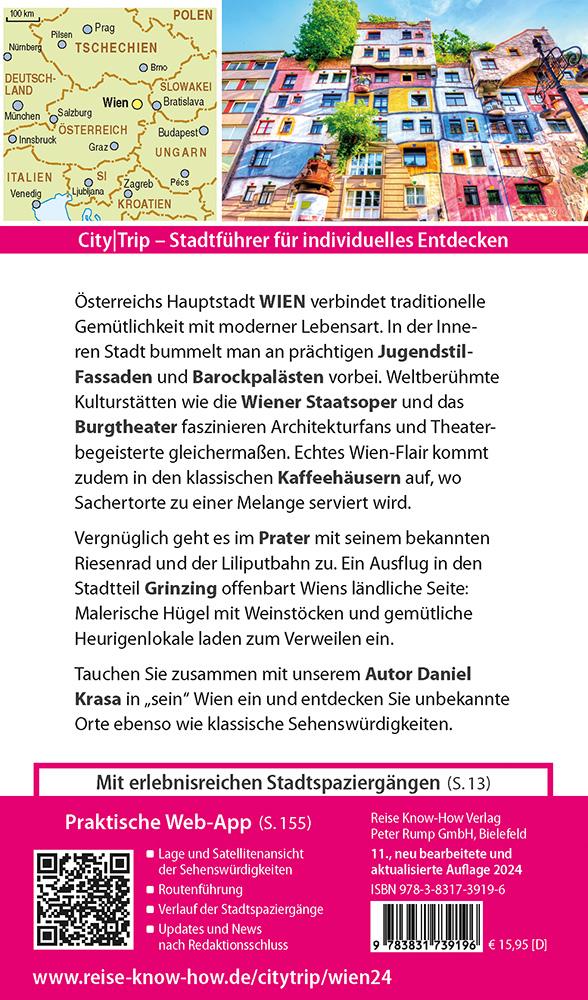 Rückseitencover Reise Know-How CityTrip Wien