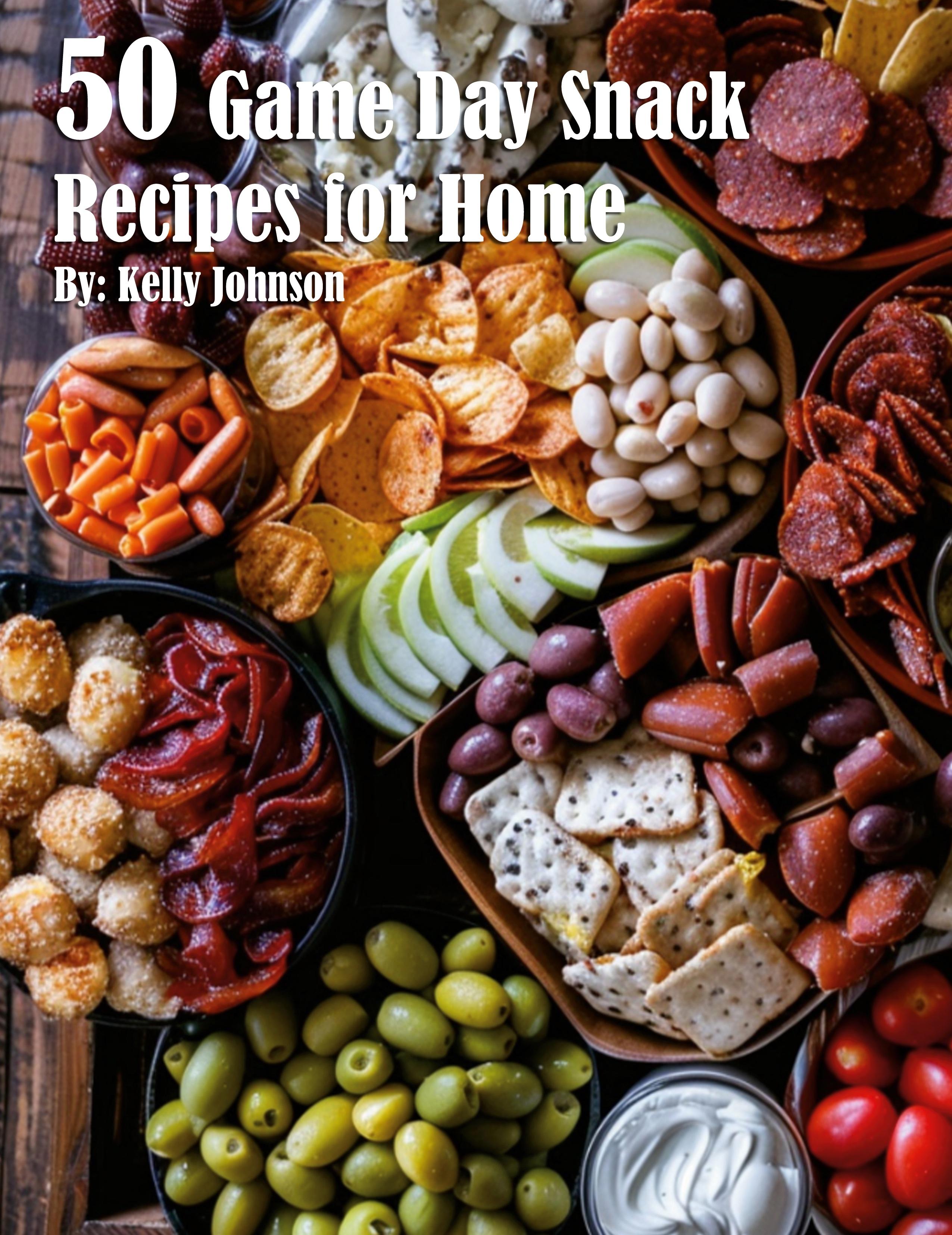 Vorderes Coverbild 50 Game Day Snack Recipes for Home