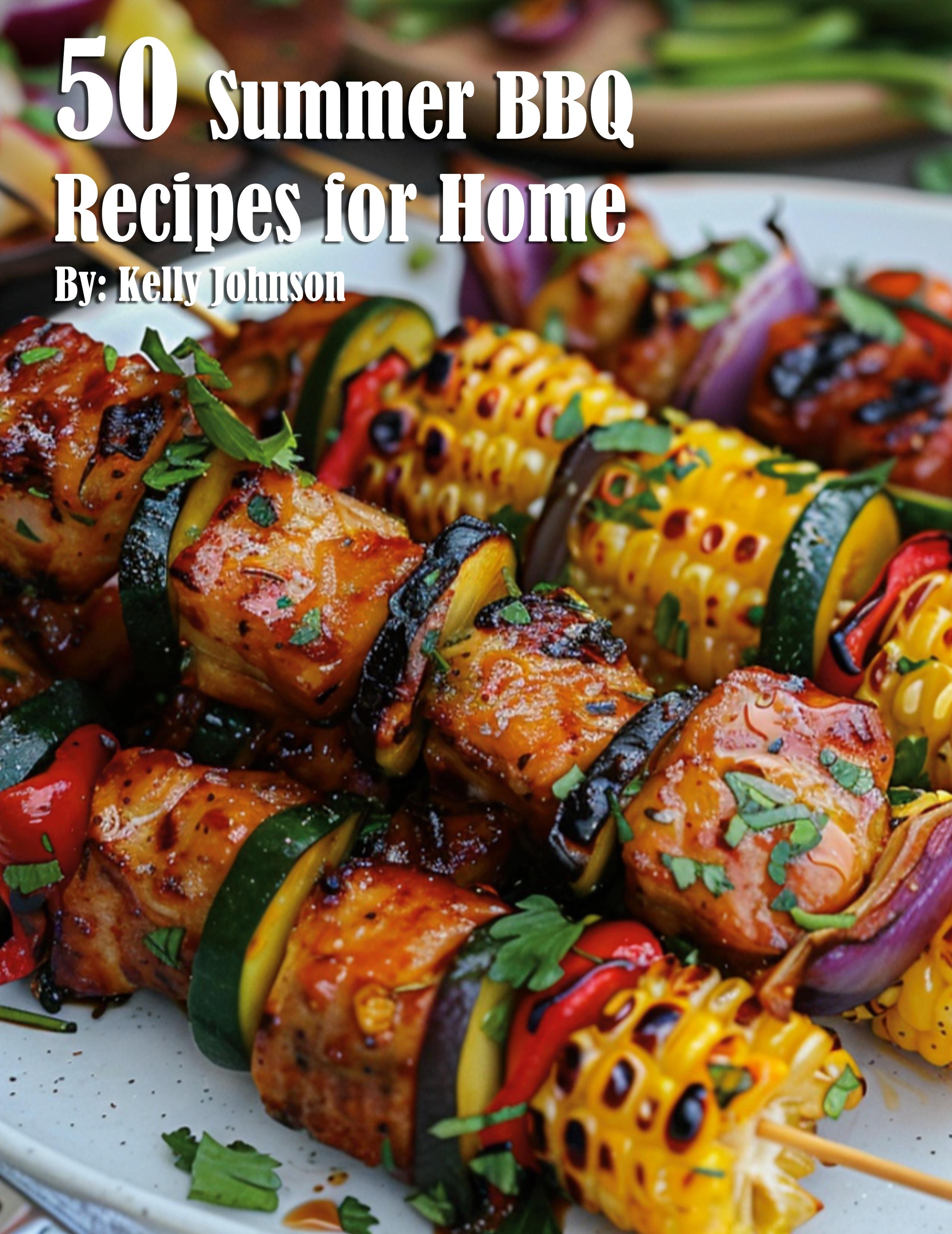 Vorderes Coverbild 50 Summer BBQ Recipes for Home