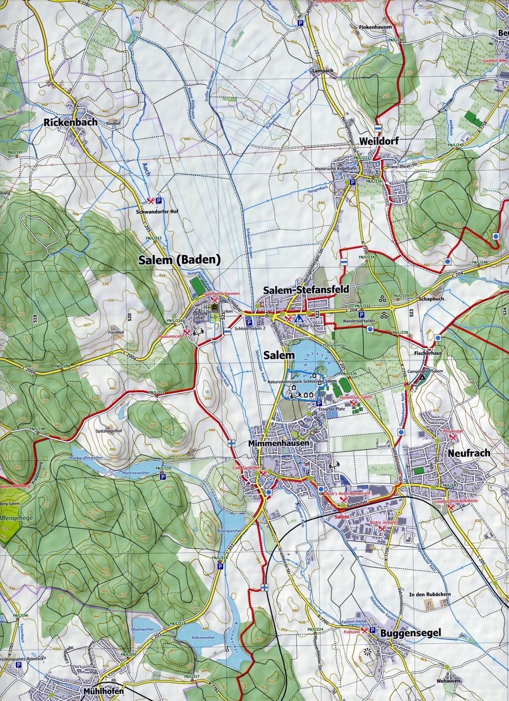 Beispielinhalt (Bild) Bodensee Mitte 1 : 25 000, Blatt 53-529