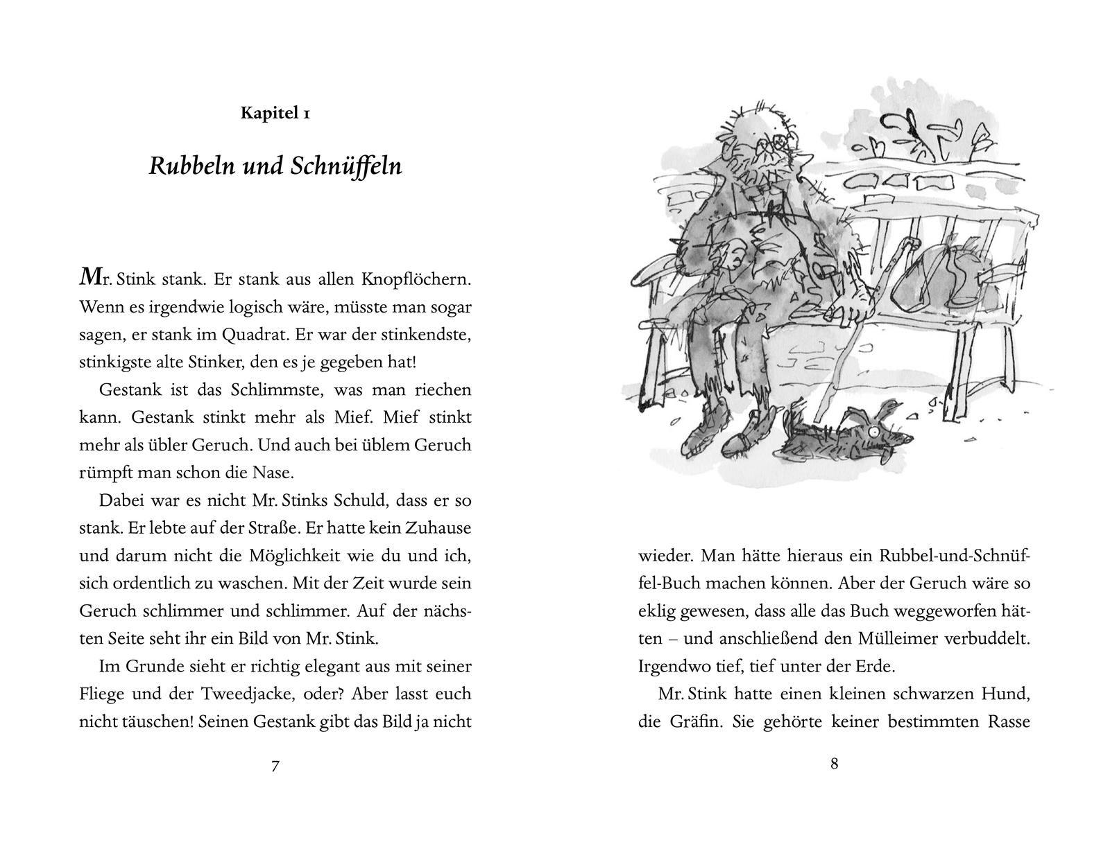 Beispielinhalt (Bild) Gestatten, Mr. Stink