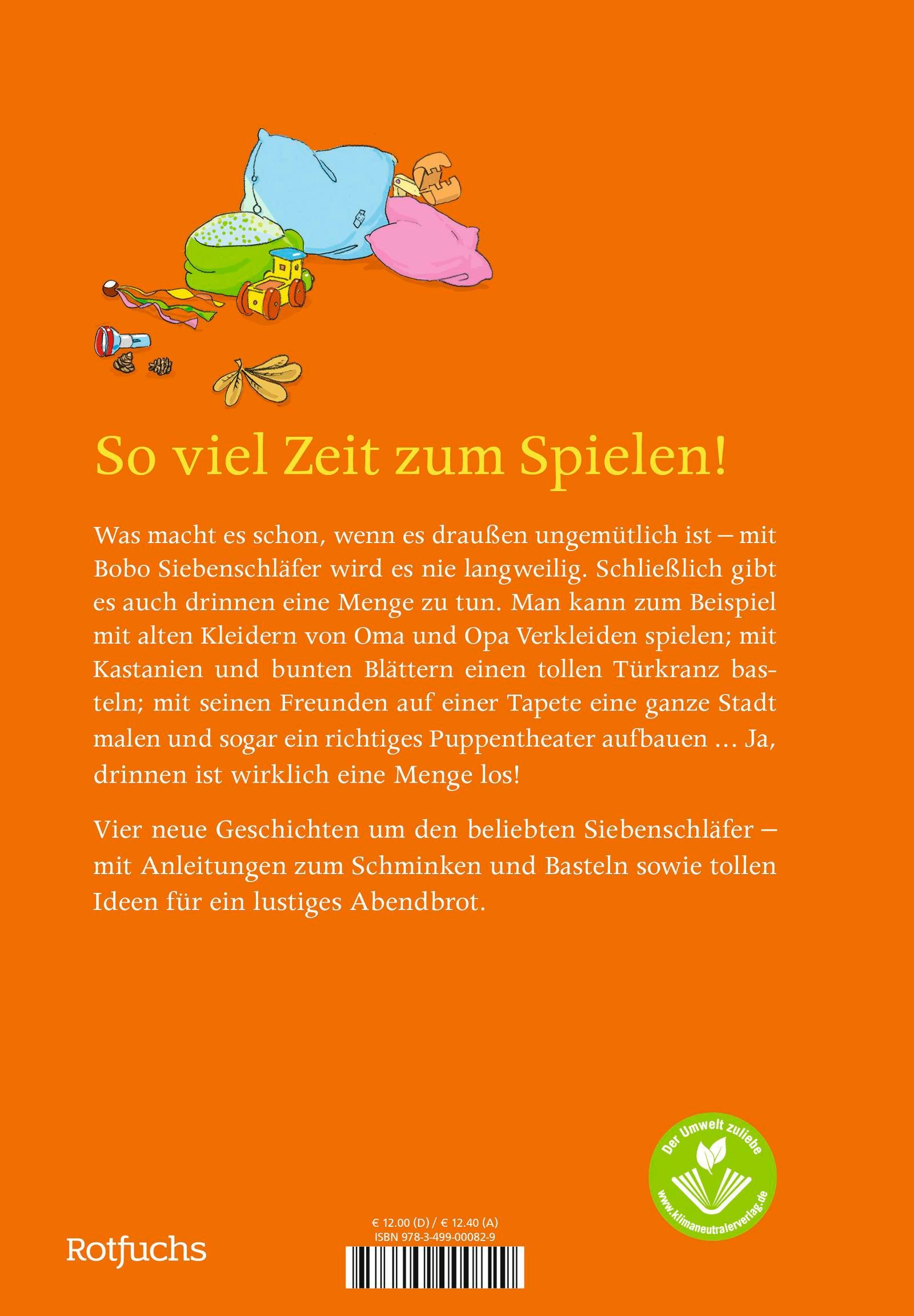 Rückseitencover Bobo Siebenschläfer: Drinnen ist was los!