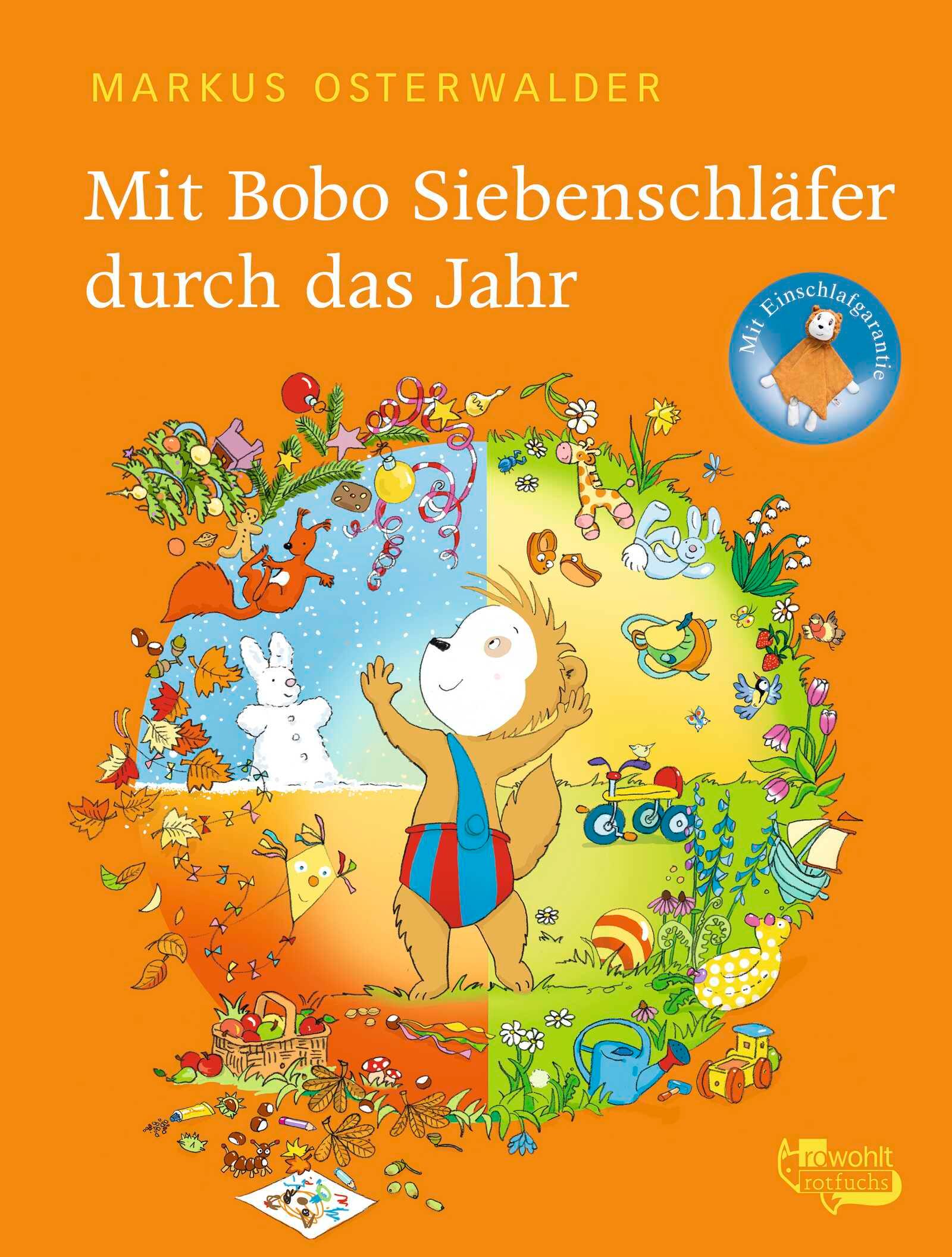 Vorderes Coverbild Mit Bobo Siebenschläfer durch das Jahr
