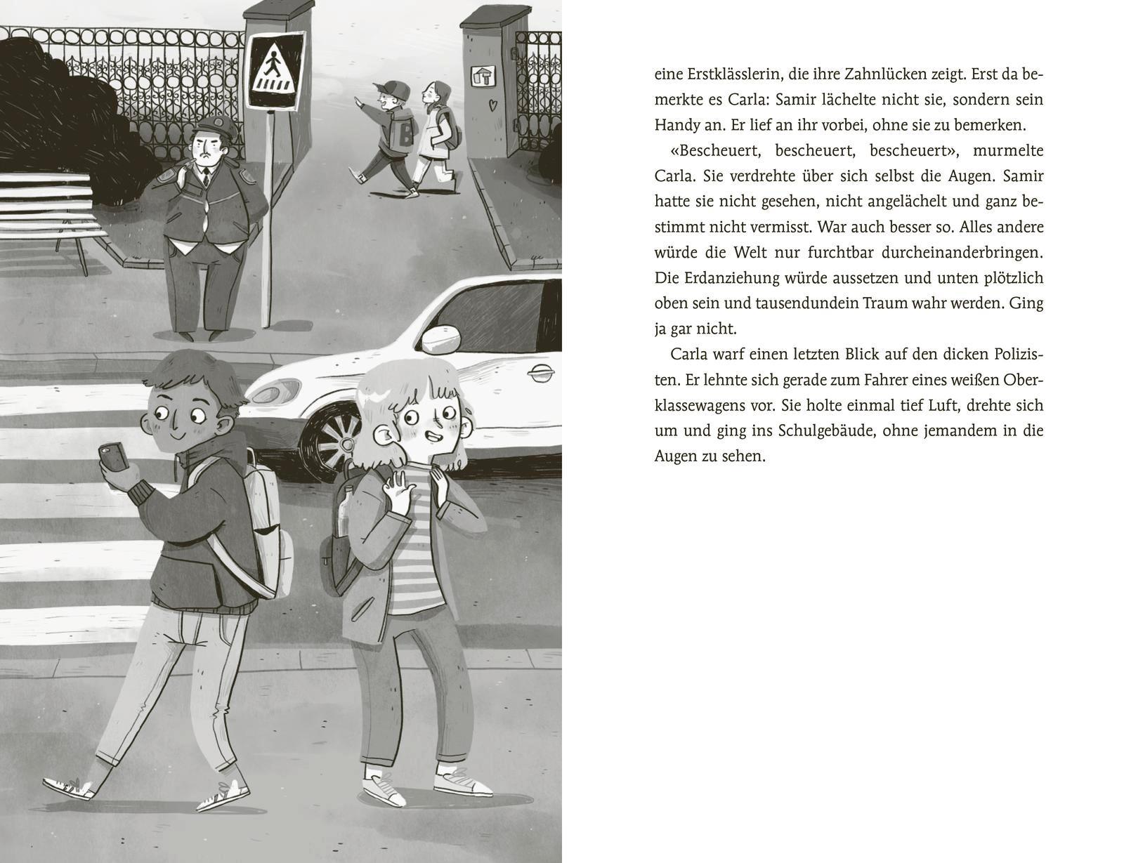 Beispielinhalt (Bild) Carla Chamäleon: Oh Schreck, ich bin weg!