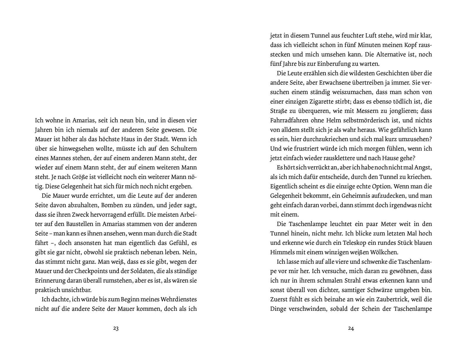 Beispielinhalt (Bild) Auf der richtigen Seite