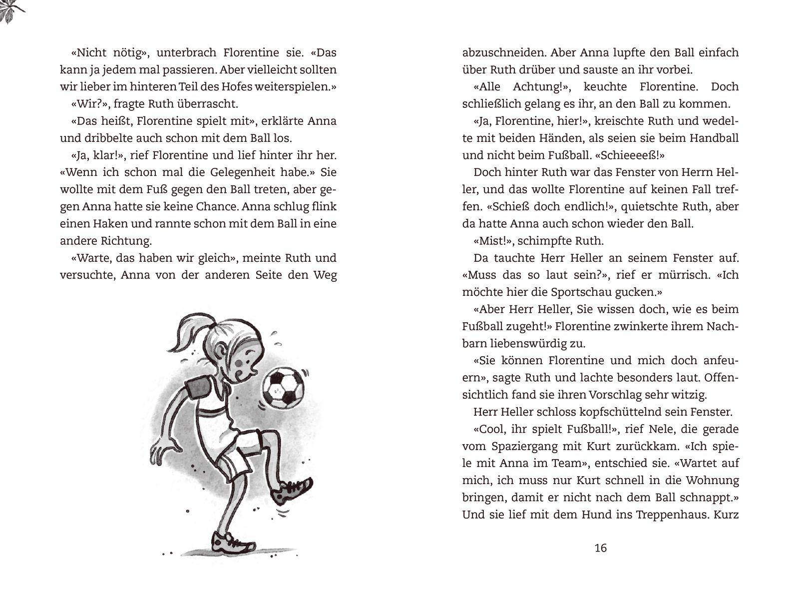 Beispielinhalt (Bild) Die wunderbare Florentine Feiertag: Rettet den Wald!