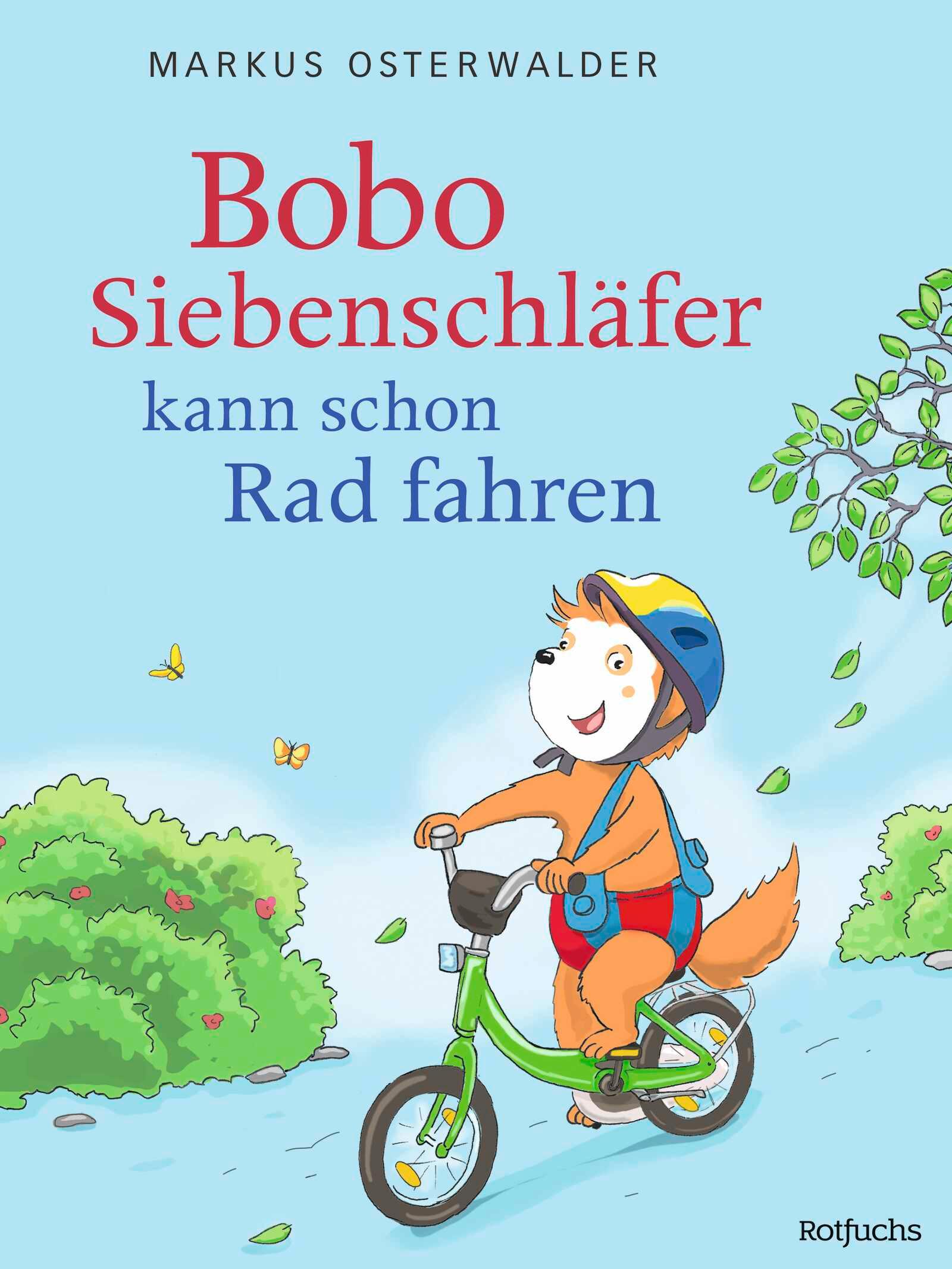 Vorderes Coverbild Bobo Siebenschläfer kann schon Rad fahren
