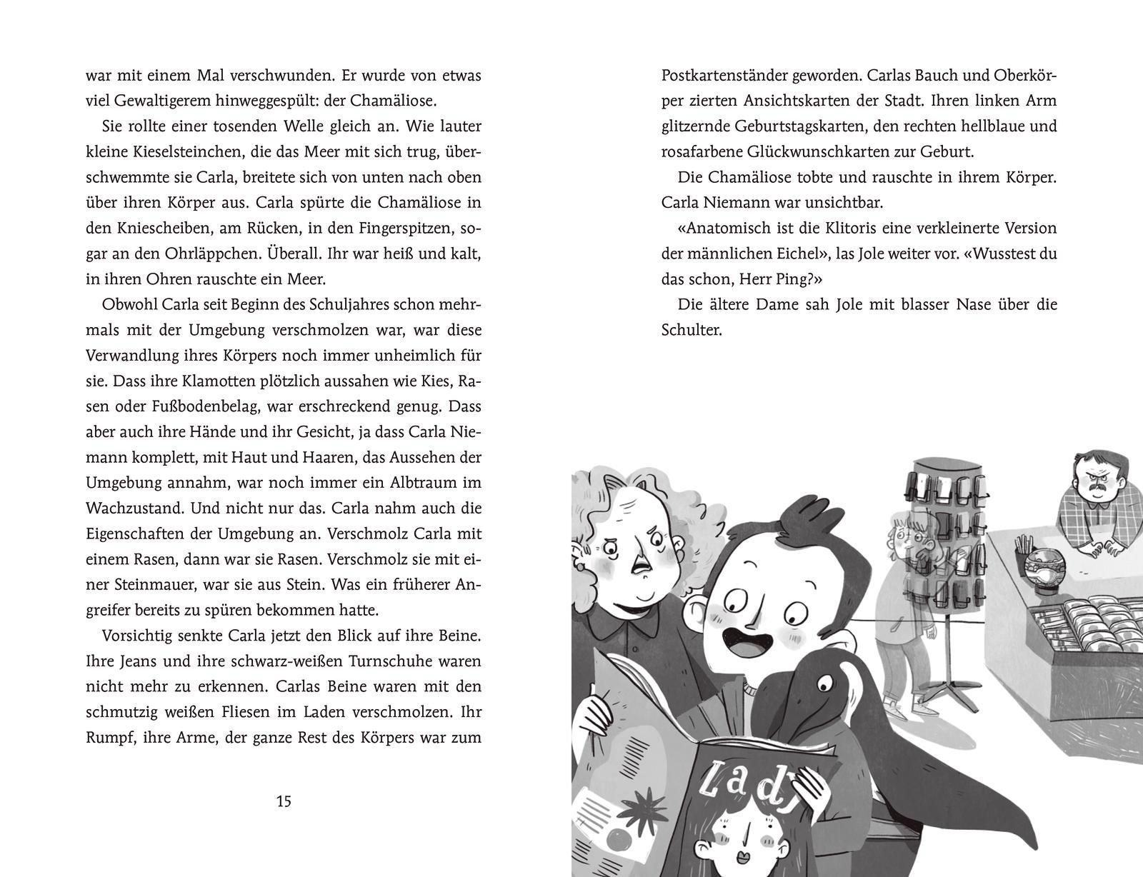 Beispielinhalt (Bild) Carla Chamäleon: Zoff im Zoo