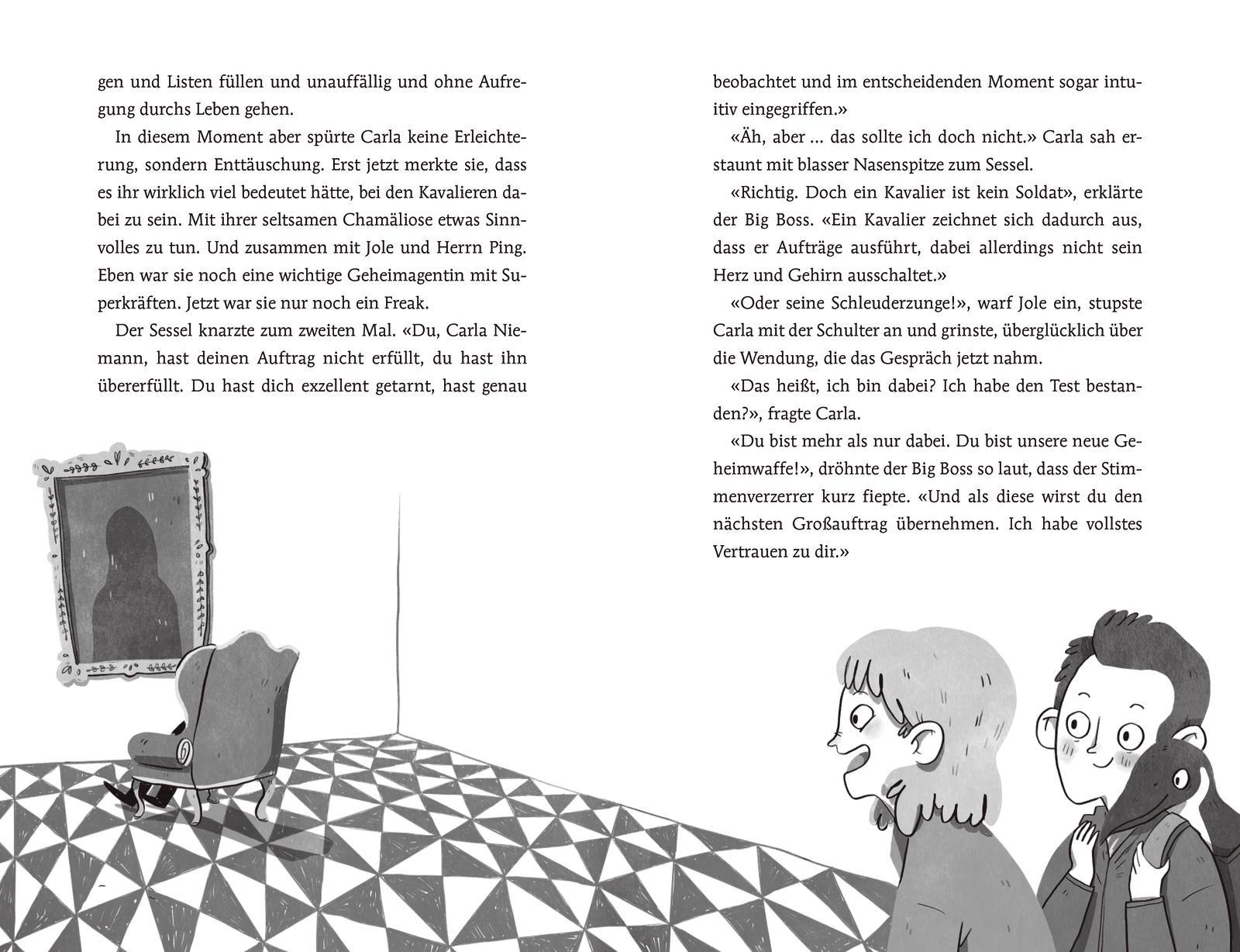 Beispielinhalt (Bild) Carla Chamäleon: Zoff im Zoo