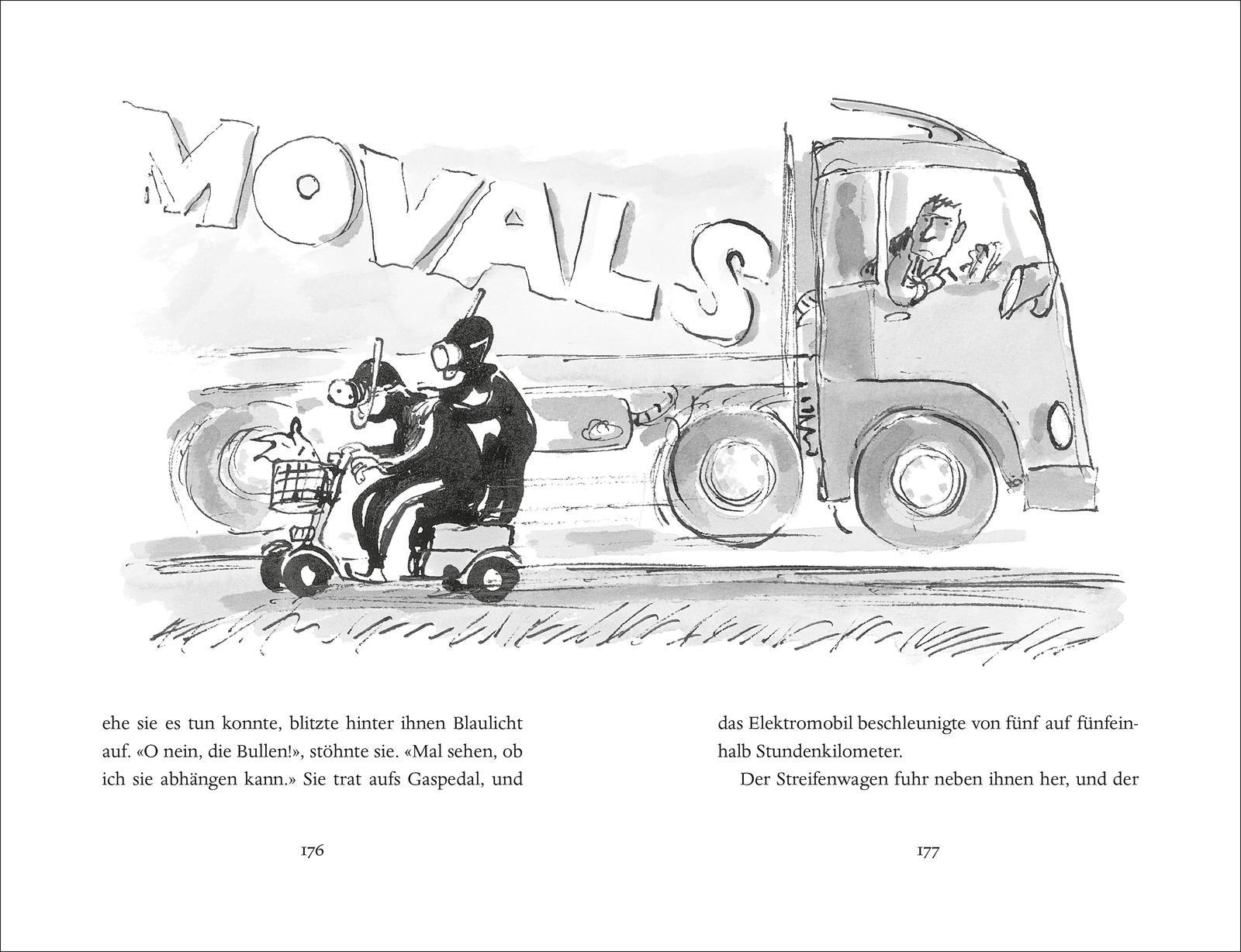 Beispielinhalt (Bild) Gangsta-Oma