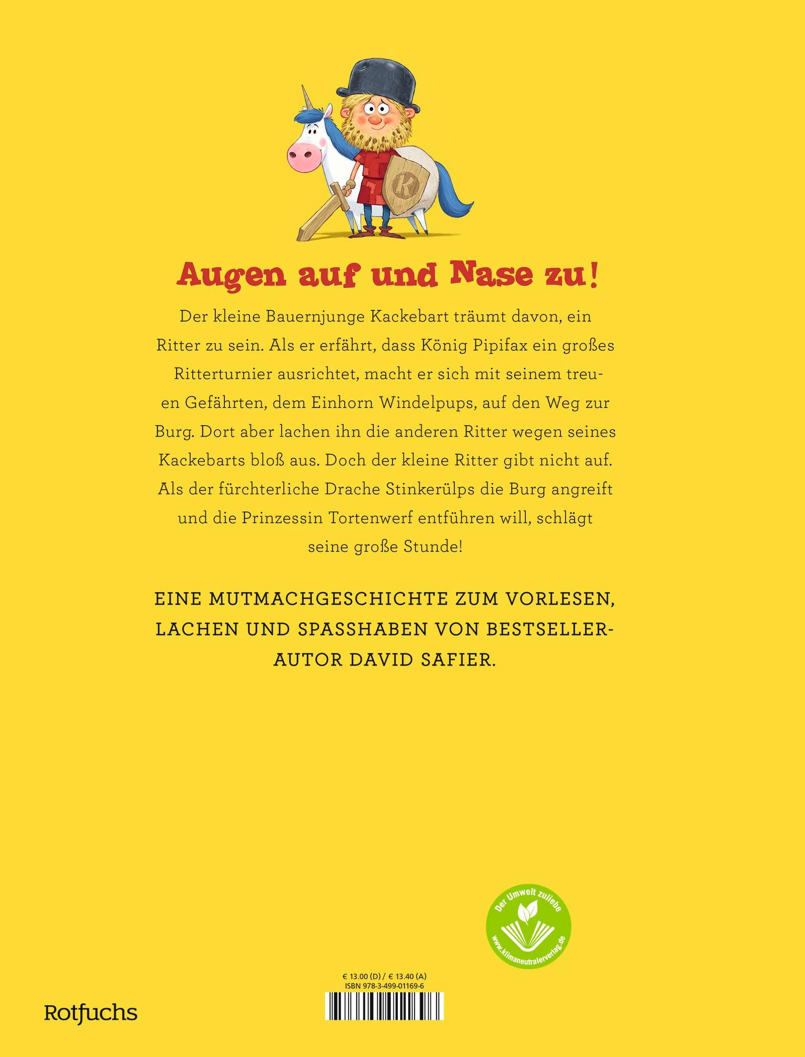 Rückseitencover Der kleine Ritter Kackebart