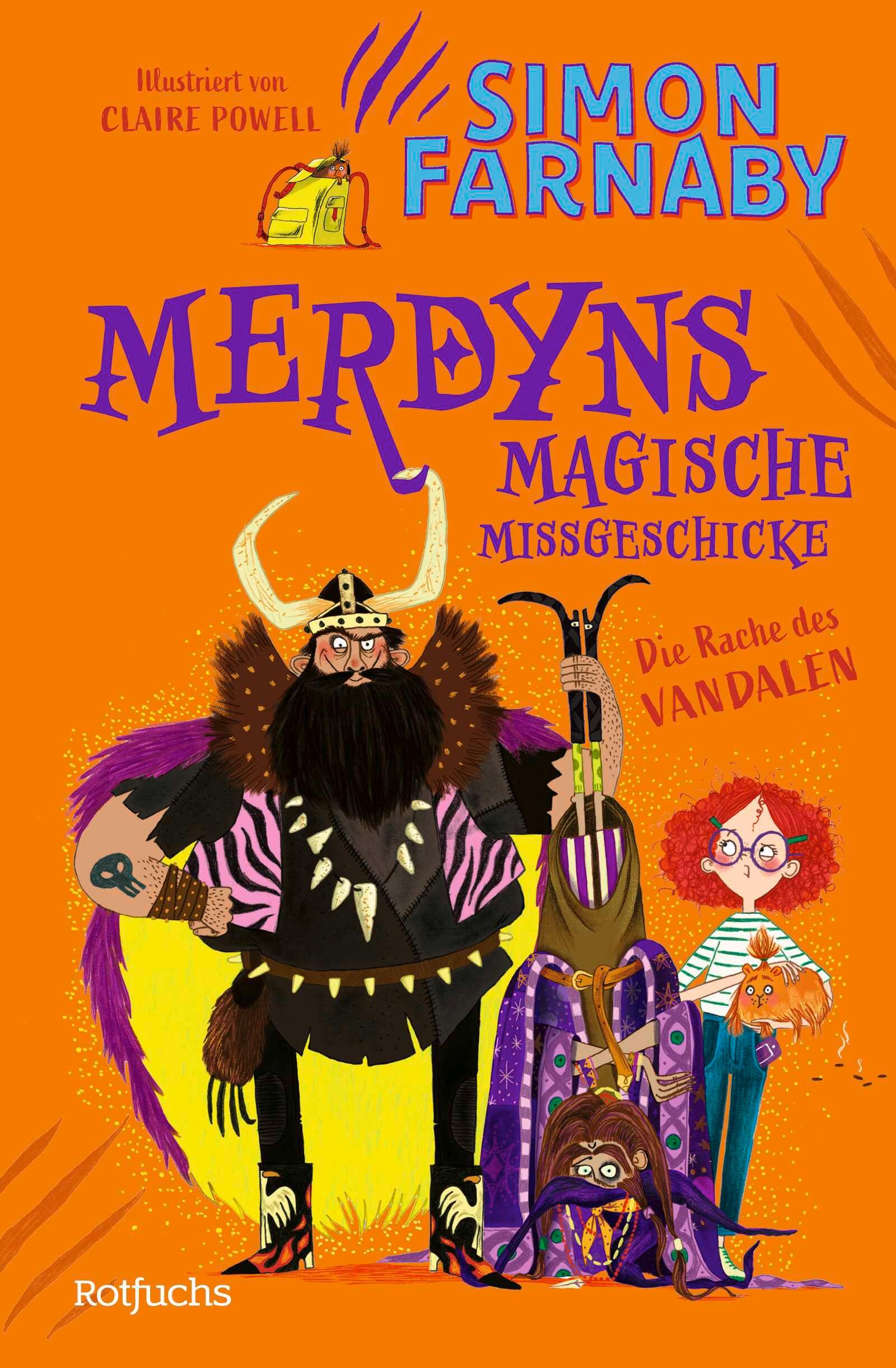 Vorderes Coverbild Merdyns magische Missgeschicke - Die Rache des Vandalen