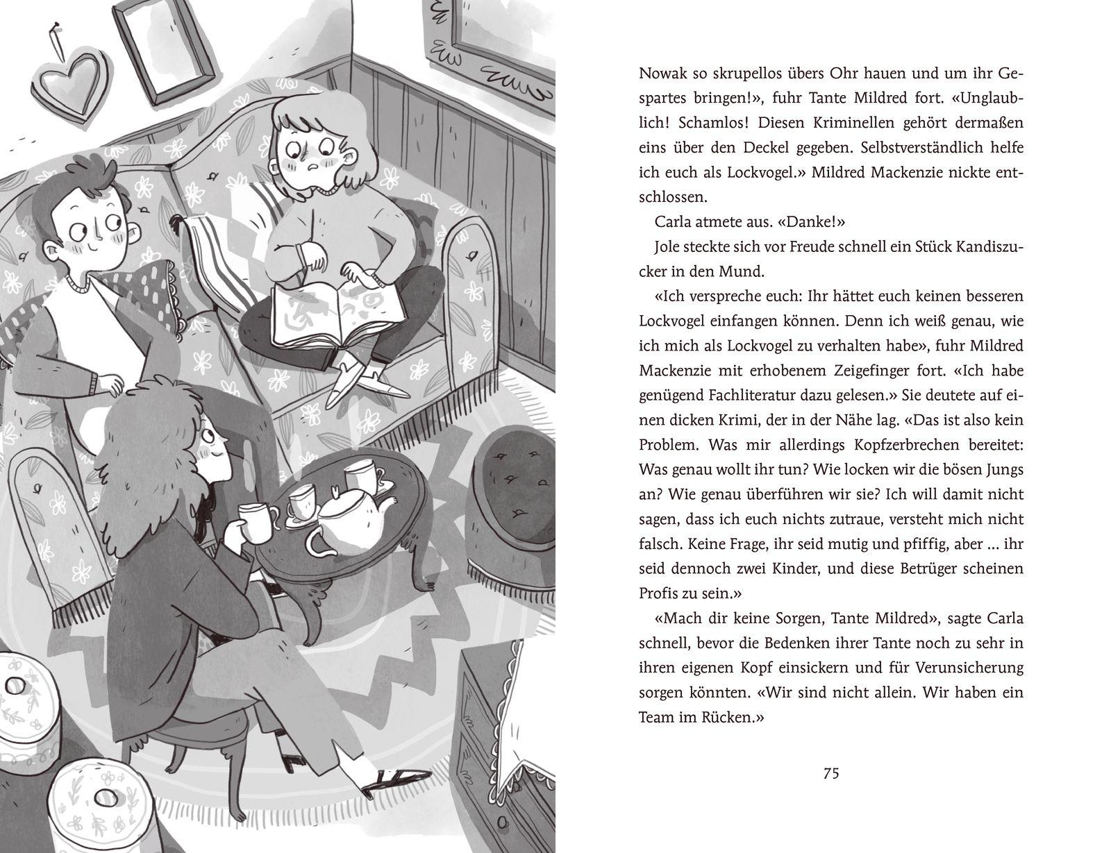 Beispielinhalt (Bild) Carla Chamäleon: Fiese Tricks