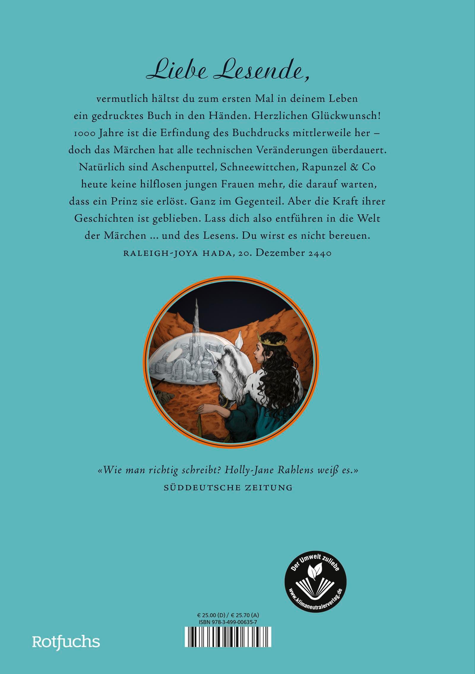 Rückseitencover Future Fairy Tales - Geschichten aus einer anderen Welt