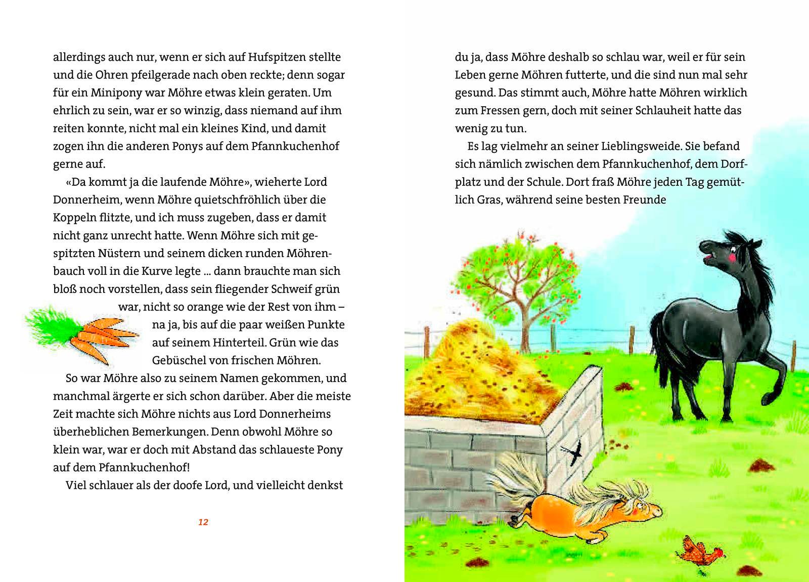 Beispielinhalt (Bild) Inspektor Möhre - Ein Fall für vier Hufe