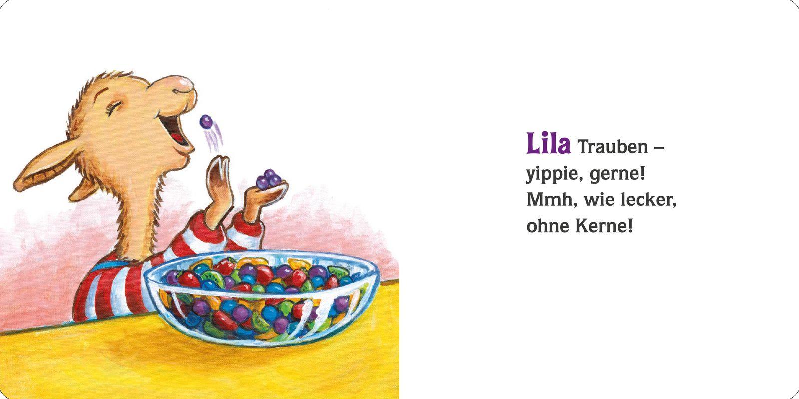 Beispielinhalt (Bild) Lama Lama Farben