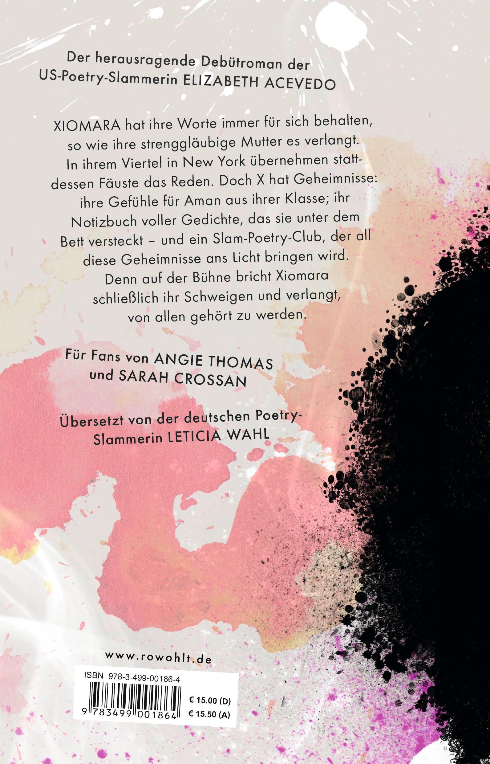 Rückseitencover Poet X