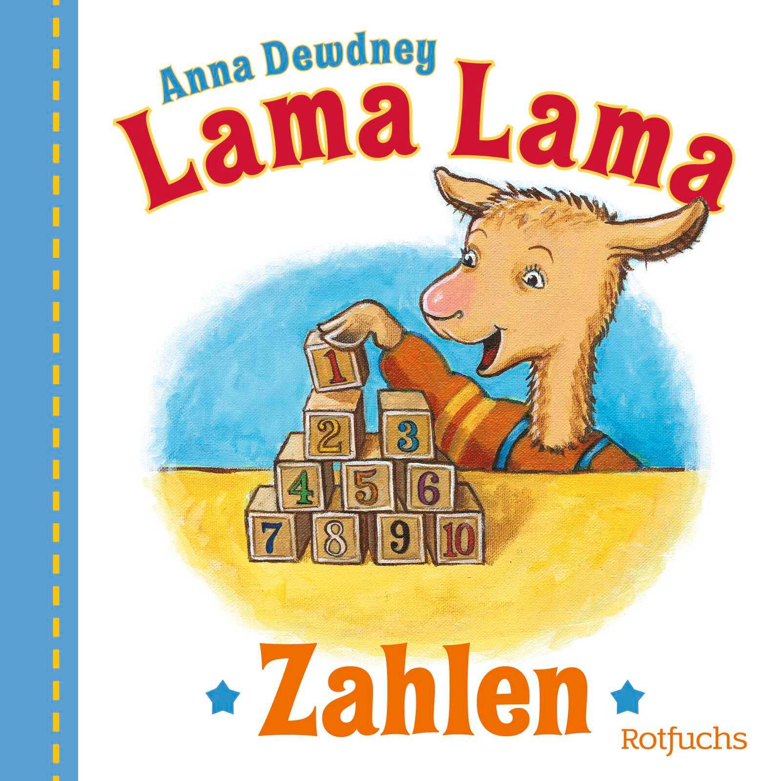 Vorderes Coverbild Lama Lama Zahlen