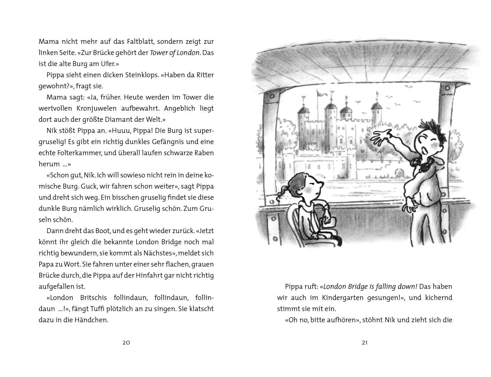 Beispielinhalt (Bild) Pippa in London