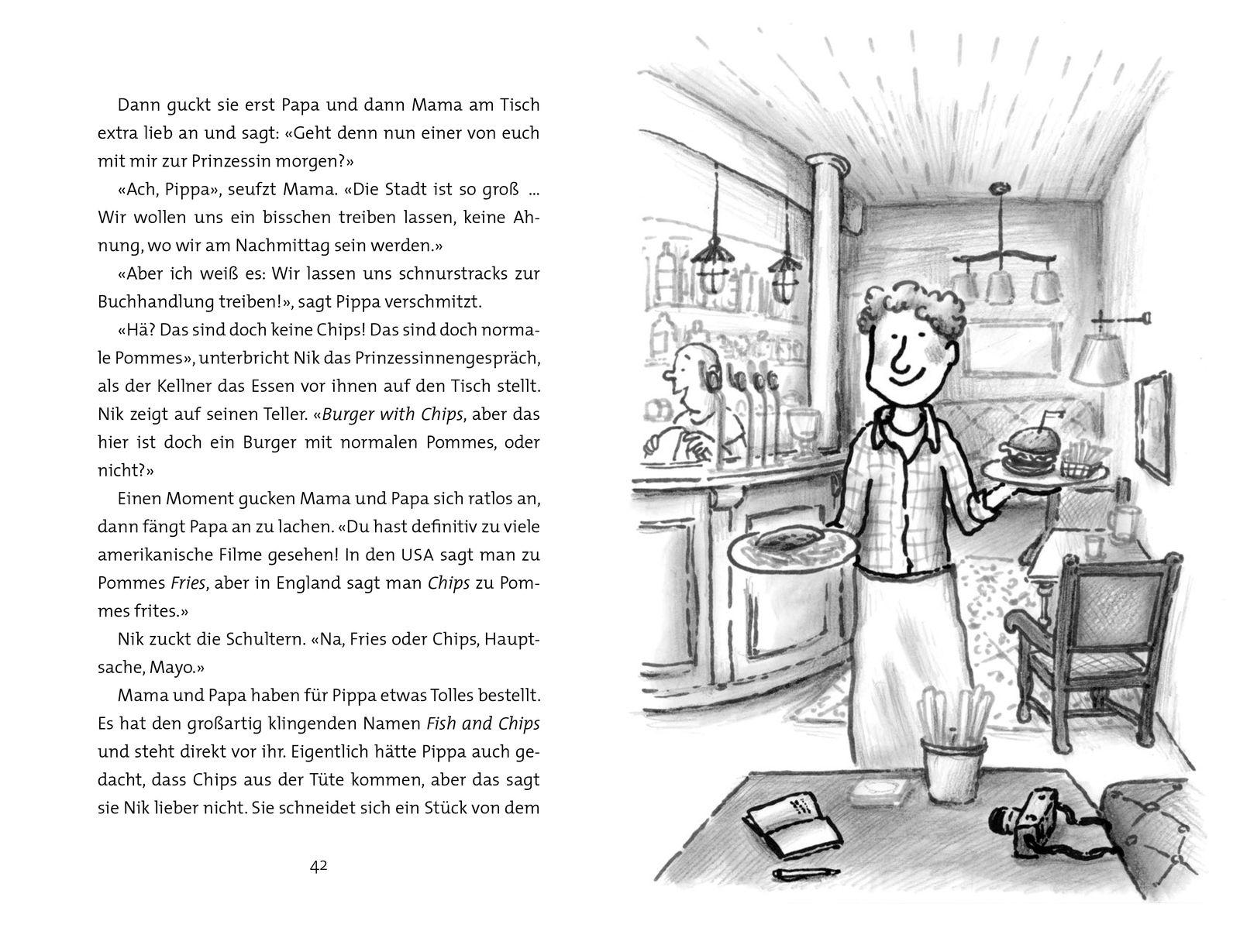 Beispielinhalt (Bild) Pippa in London