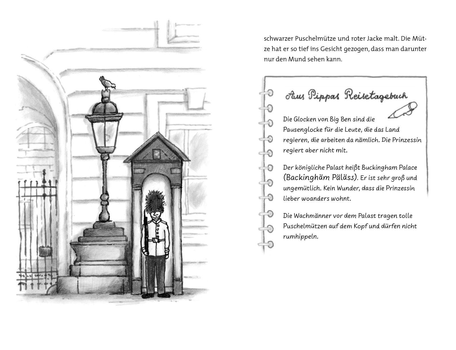 Beispielinhalt (Bild) Pippa in London