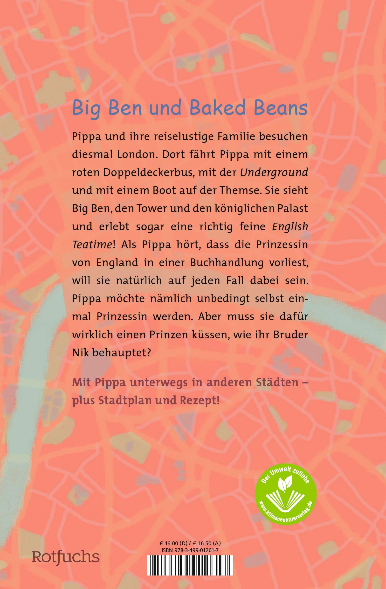 Rückseitencover Pippa in London