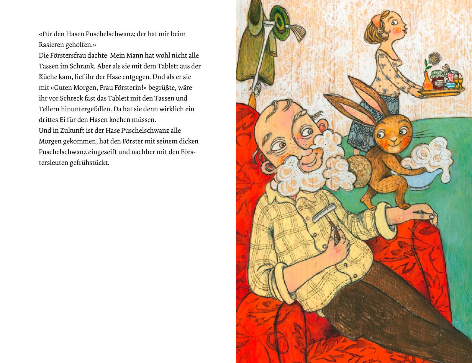 Beispielinhalt (Bild) Das Pferd Huppdiwupp und andere lustige Geschichten