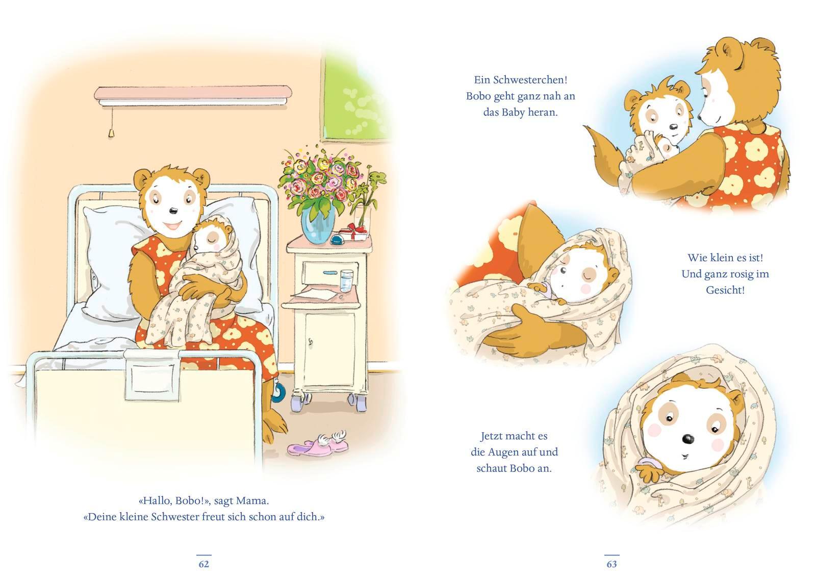 Beispielinhalt (Bild) Bobo Siebenschläfer bekommt ein Geschwisterchen