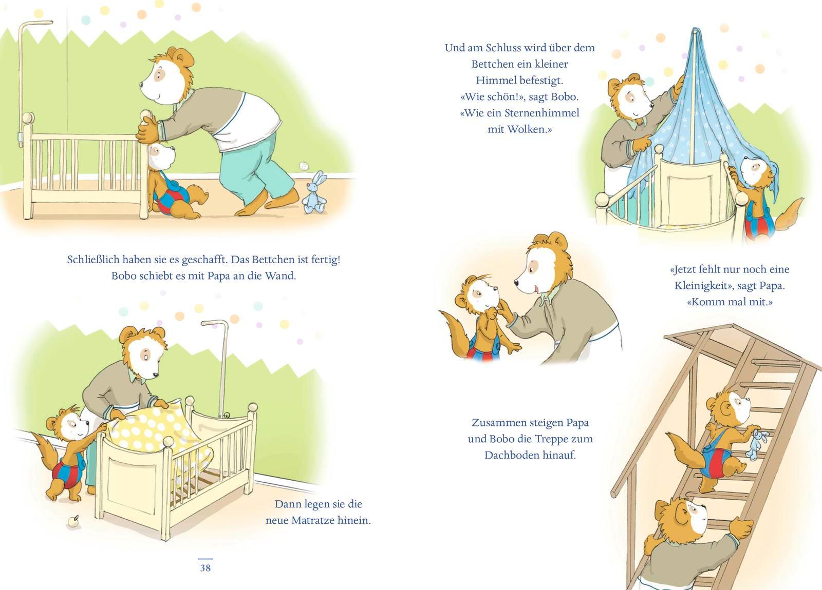 Beispielinhalt (Bild) Bobo Siebenschläfer bekommt ein Geschwisterchen