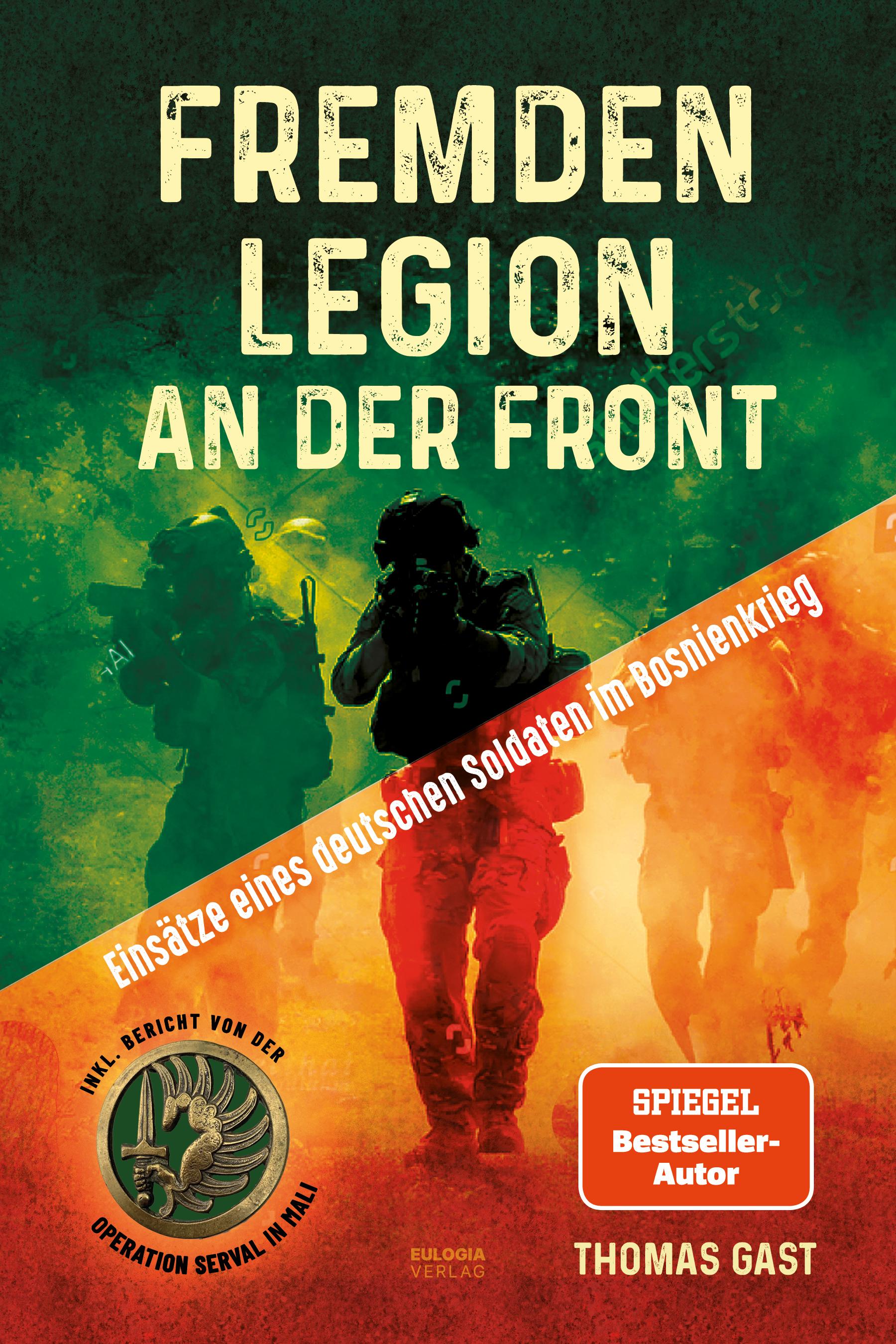 Vorderes Coverbild Fremdenlegion an der Front