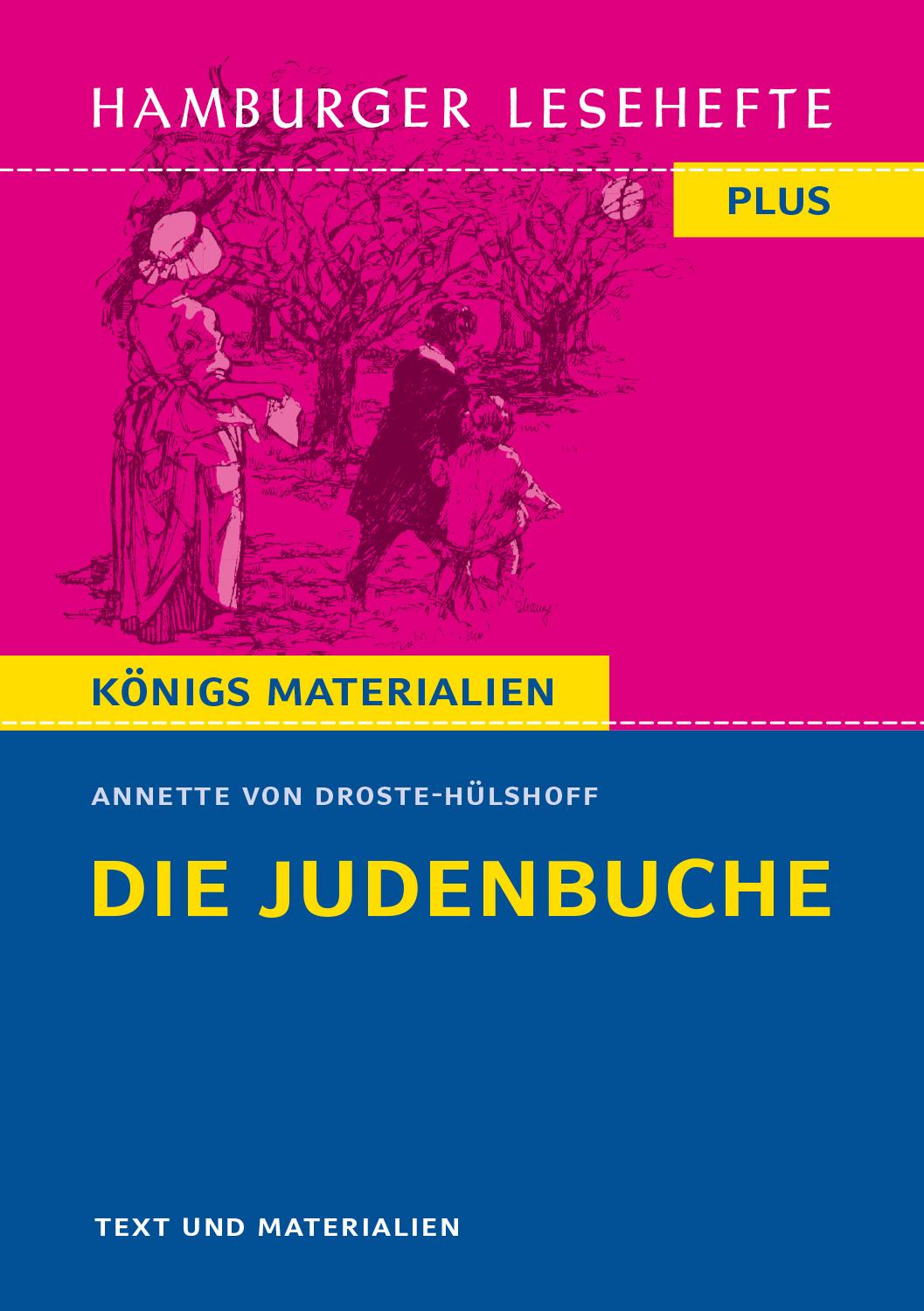Vorderes Coverbild Die Judenbuche