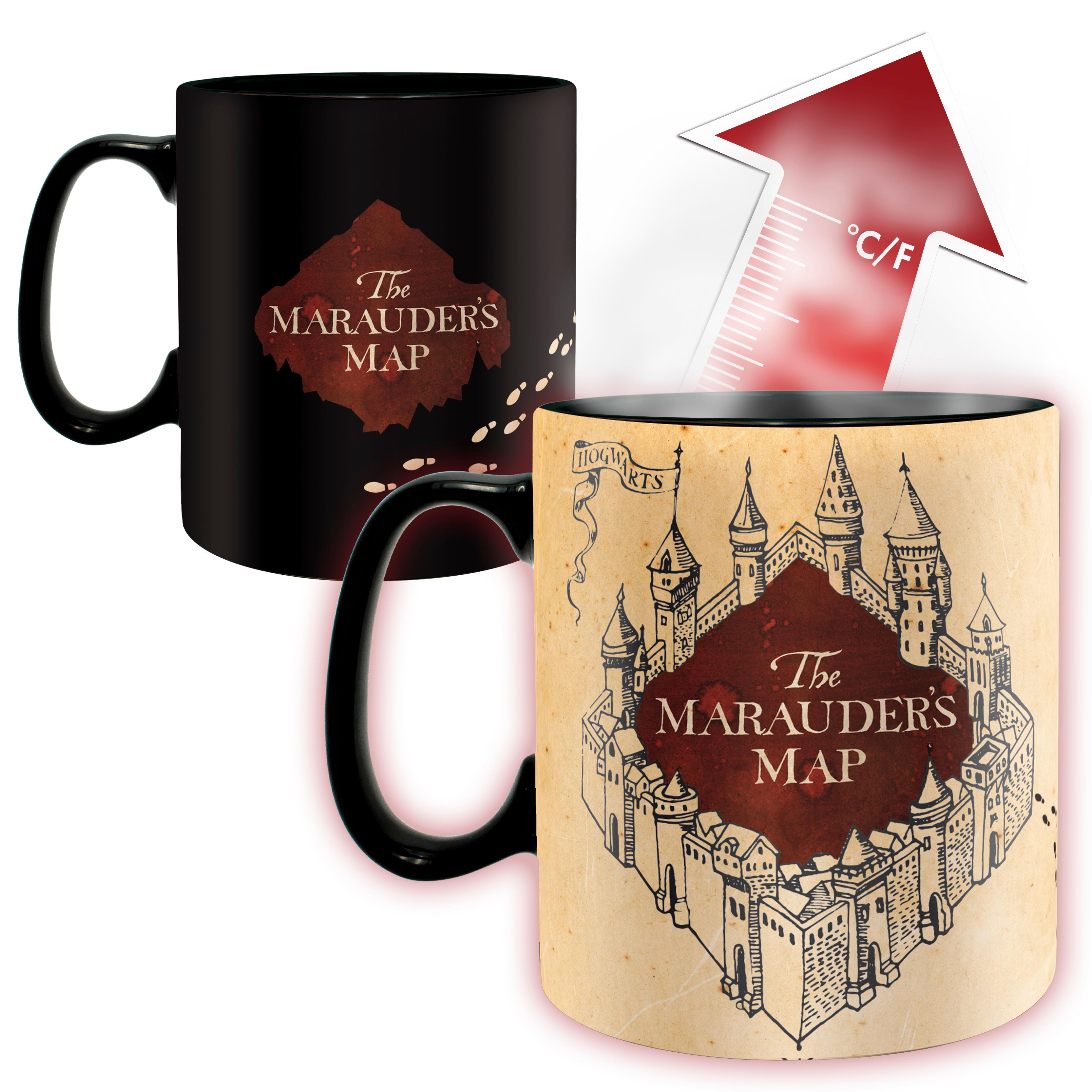 Beispielinhalt (Bild) HARRY POTTER - Mug Heat Change - 460 ml - Marauder - cardboard