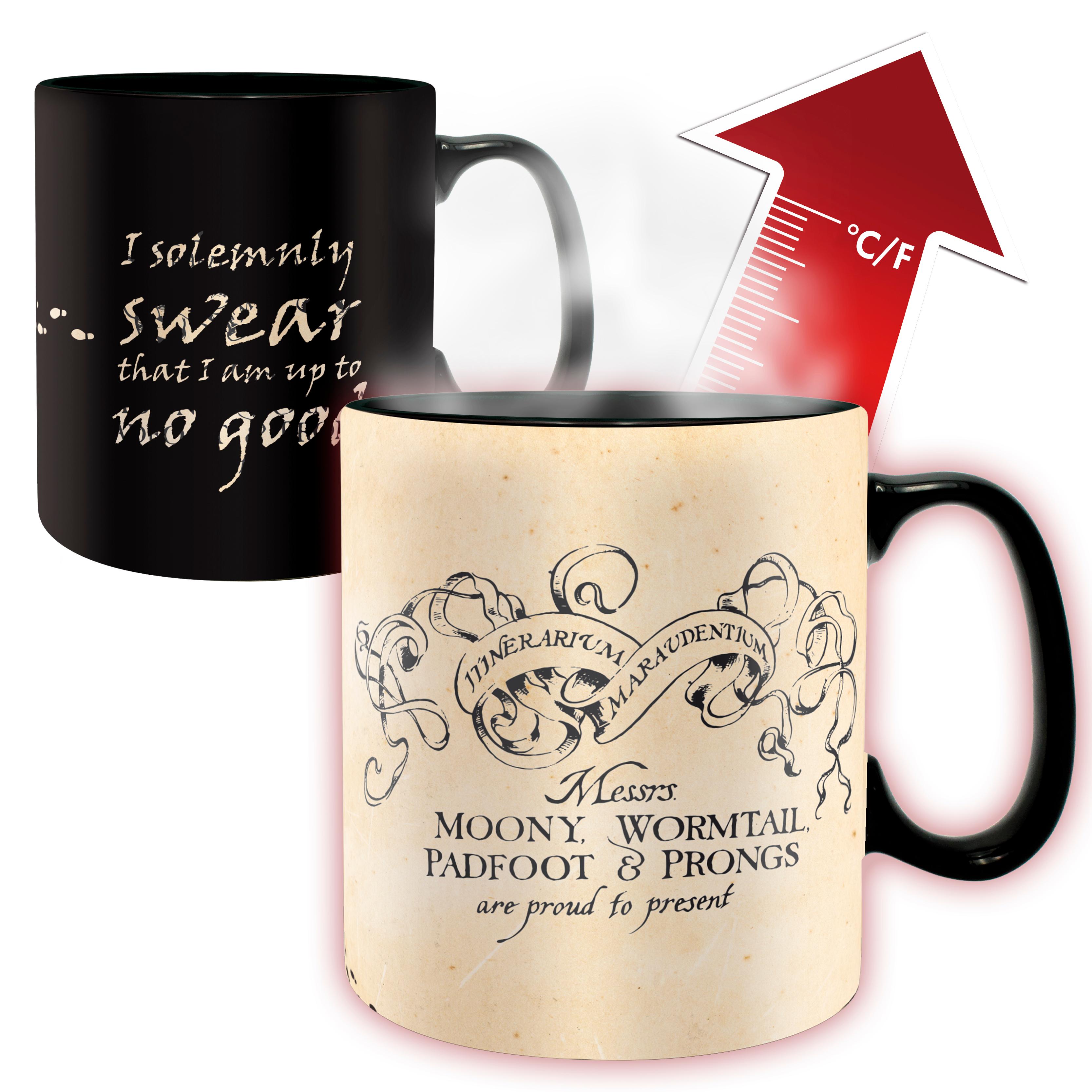 Vorderes Coverbild HARRY POTTER - Mug Heat Change - 460 ml - Marauder - cardboard