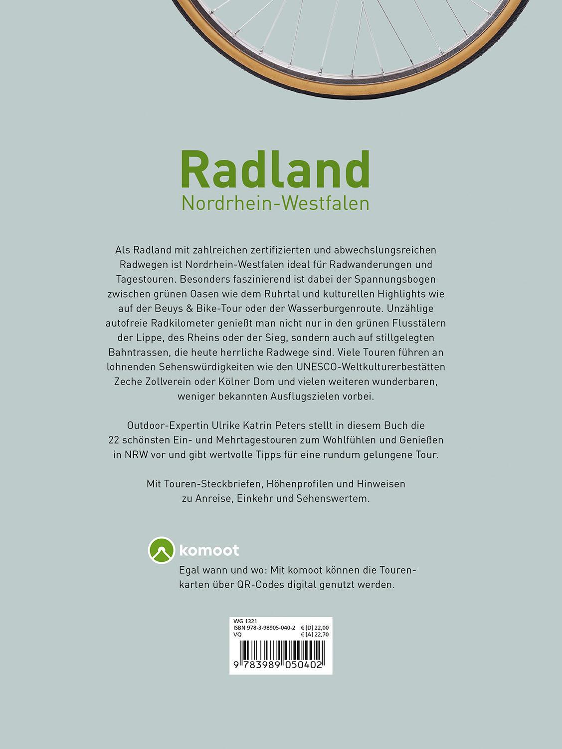 Rückseitencover Radland Nordrhein-Westfalen