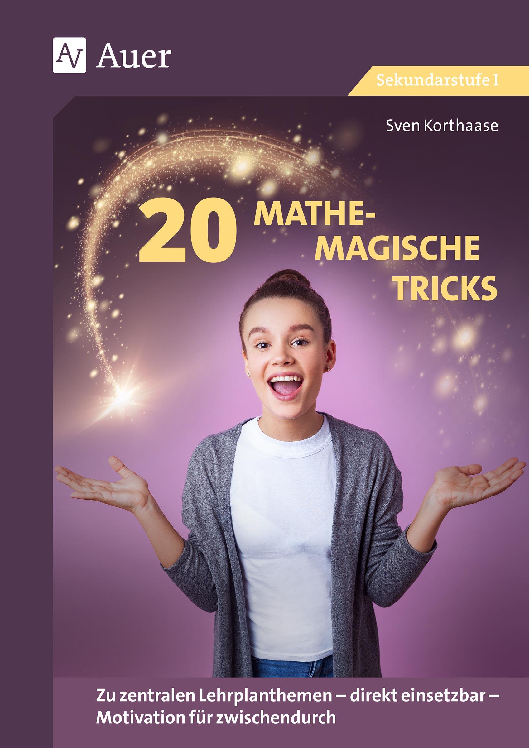 Vorderes Coverbild 20 Mathe-magische Tricks