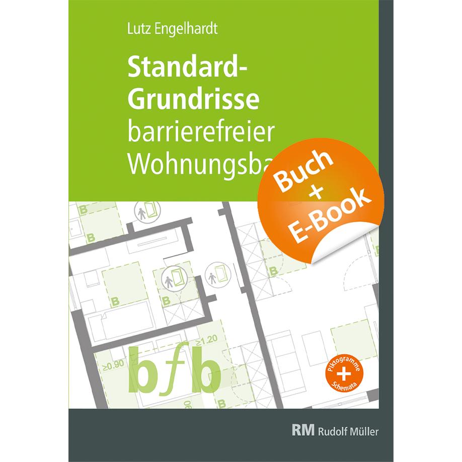 Vorderes Coverbild Standard-Grundrisse - Barrierefreier Wohnungsbau mit E-Book (PDF)