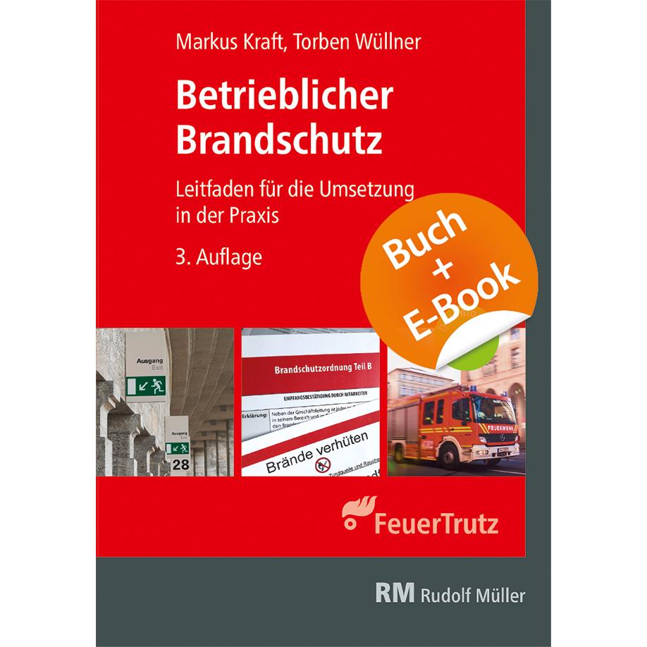 Vorderes Coverbild Betrieblicher Brandschutz 3. Aufl. - mit E-Book (PDF)