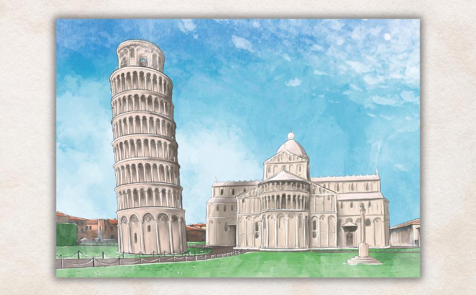 Beispielinhalt (Bild) Abenteuer in der Toskana - Lilly, Nikolas und das verrückte Pferderennen in Siena