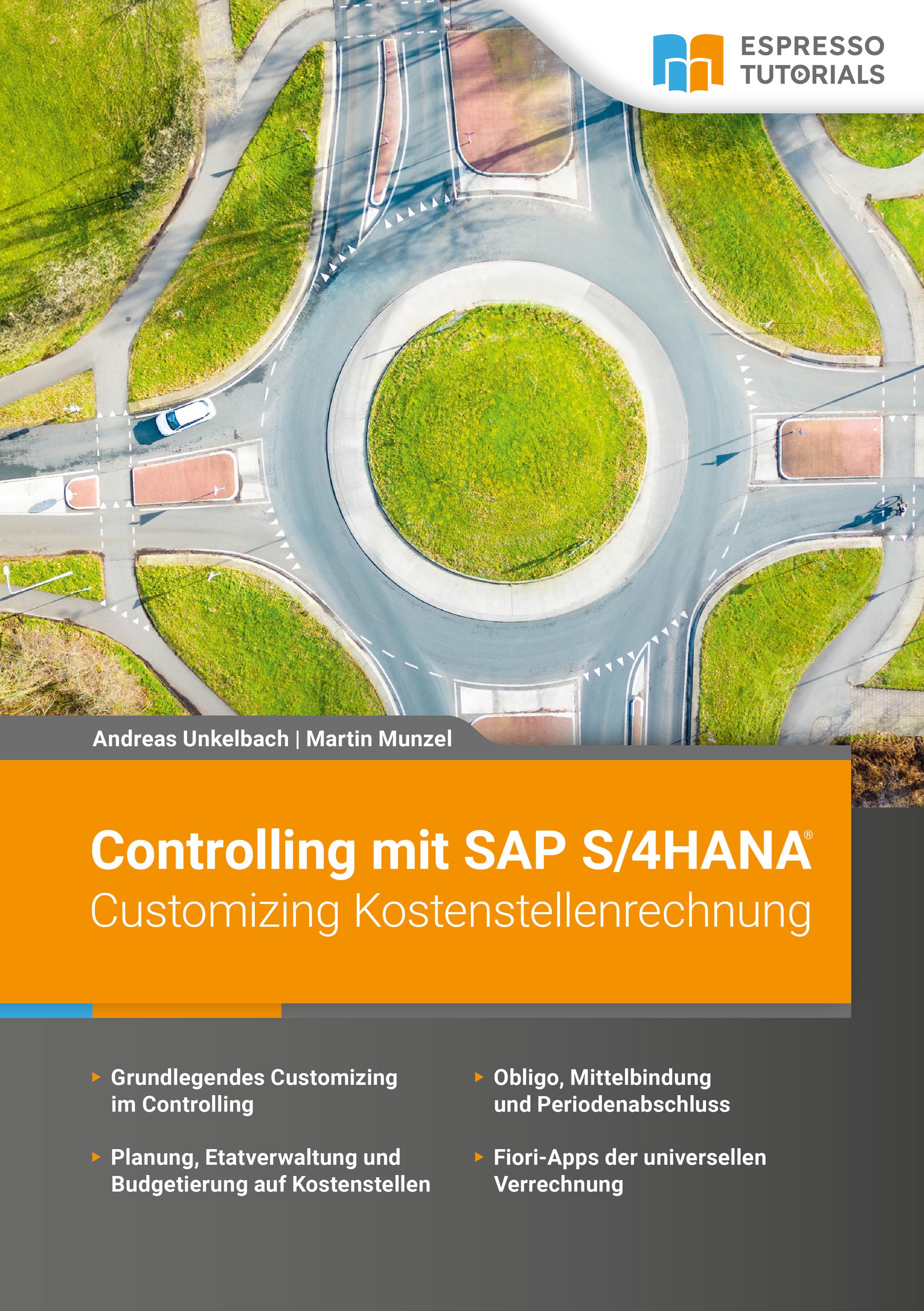 Vorderes Coverbild Controlling mit SAP S/4HANA - Customizing Kostenstellenrechnung