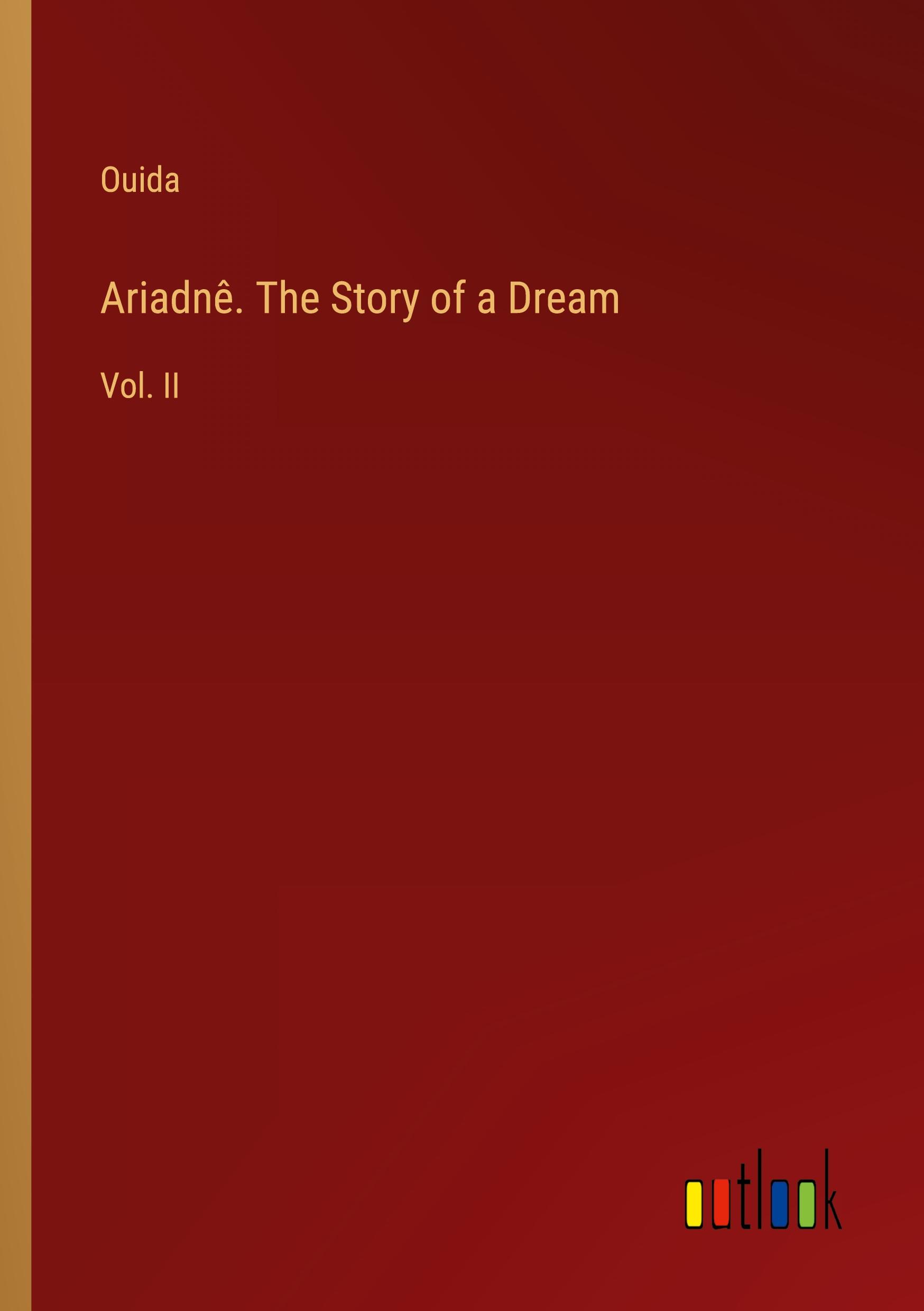 Vorderes Coverbild Ariadnê. The Story of a Dream