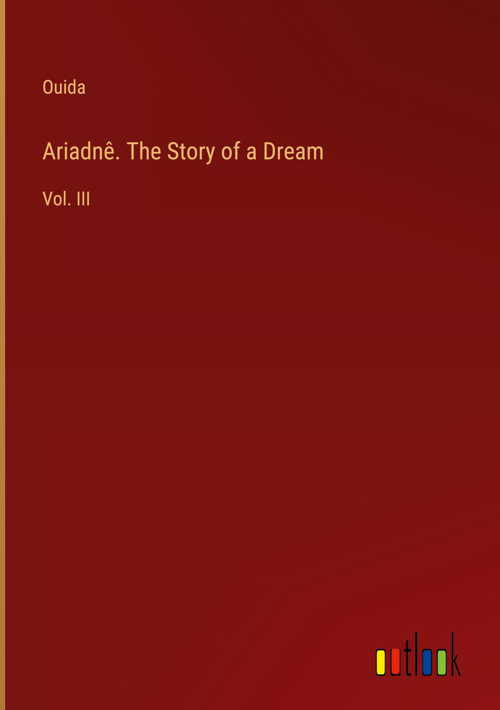 Vorderes Coverbild Ariadnê. The Story of a Dream