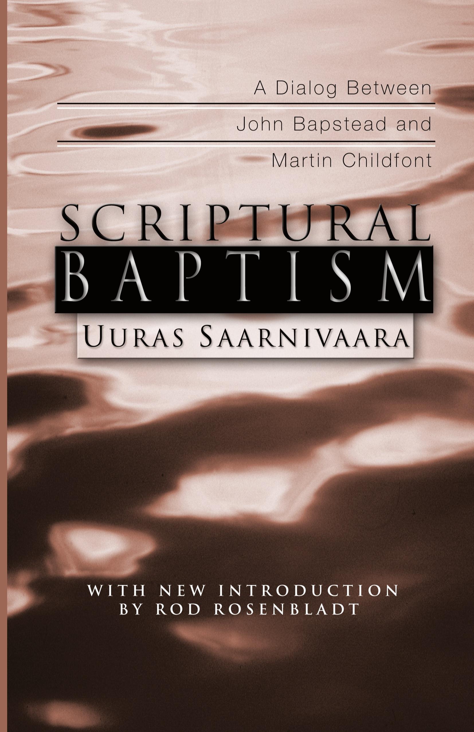 Vorderes Coverbild Scriptural Baptism