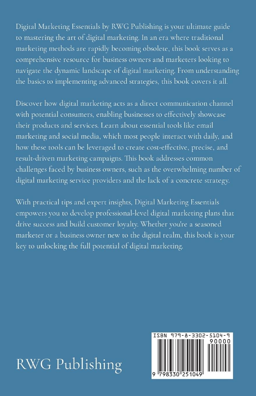 Rückseitencover Digital Marketing Essentials