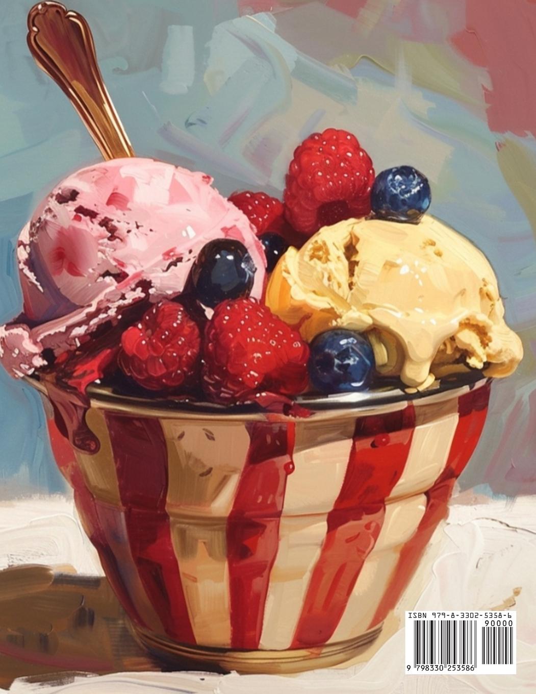 Rückseitencover 50 American Ice Cream Recipes for Home